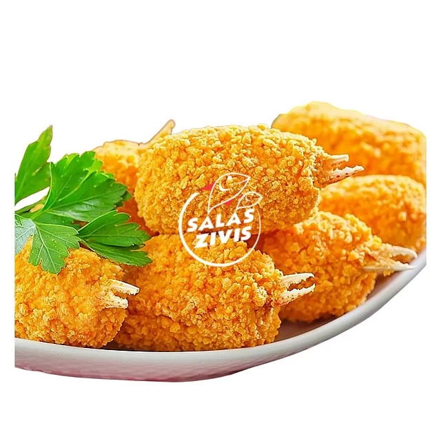 Breaded crab claws, 30% surimi, 1kg