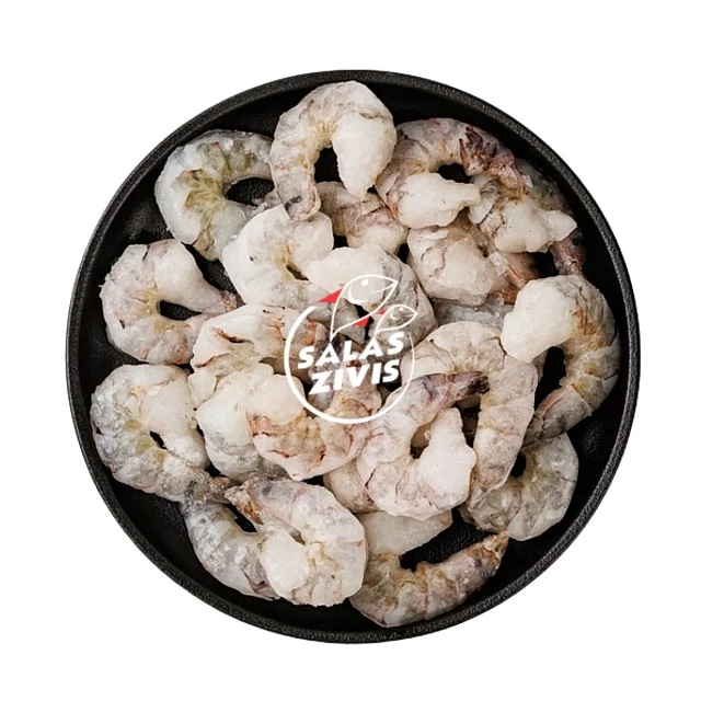 Tīģergarneles b/g jēlas 26/30 Bangladeša (1kg) Easy Peel 20% (tīrsvars 800g)