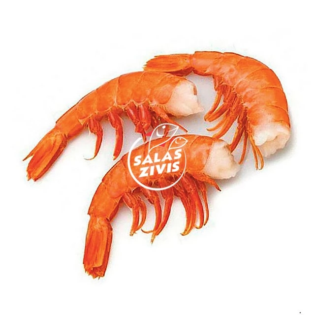 Красная аргентинская креветка, б/г, сырая 13/15 (1kg) 20%