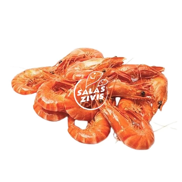 Красная аргентинская креветка, целая, сырая 10/20, 2kg