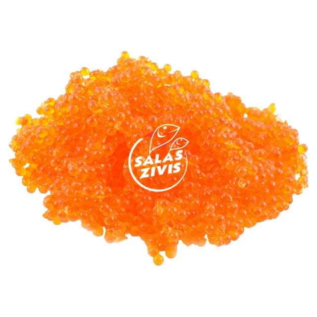 Lidojošās zivs ikri Tobikko oranžie 500 gr Latvija