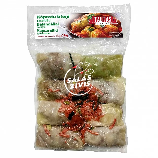 Stuffed cabbage "Tautas virtuve" frozen, 1kg