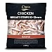Chicken breast strips 10-12mm, roasted, frozen, 4x2.5kg