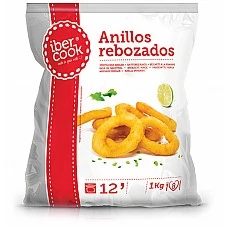 Kalmāra gredzeni mīklā (formēti) Spānija (1kg) Ibercook