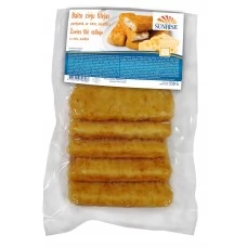 Balto zivju filejas de Lux ar siera mērci panēta 110 gr/gb  (550gr)  44 % fileja Polija