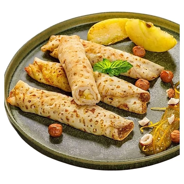 "RolleCrepes" with apple, 5 kg, frozen