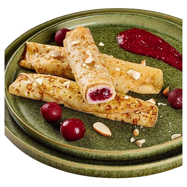 "RolleCrepes" with cherries, 5 kg, frozen