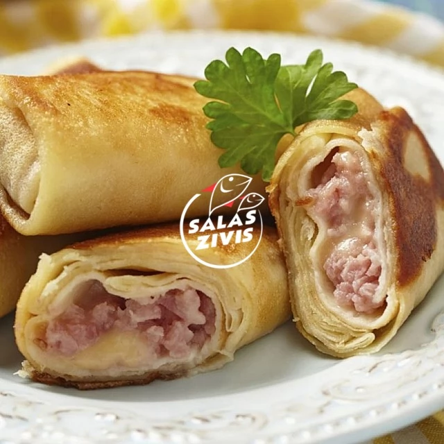 Блинчики с беконом и сыром "Bojarskije", 2кг