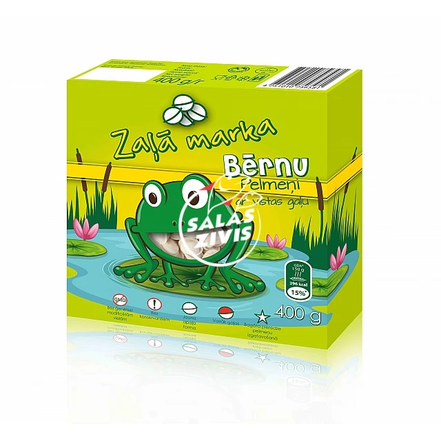 Dumpling with chicken "Zaļā Marka", 400g
