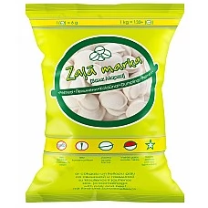 Pelmeņi "Zaļā marka" ar cūkgaļu un liellopu gaļu , 1kg