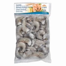 Креветки тигровые б/г, сырые 16/20 Индия (10х1кг) Easy Peel 20% Sunrise