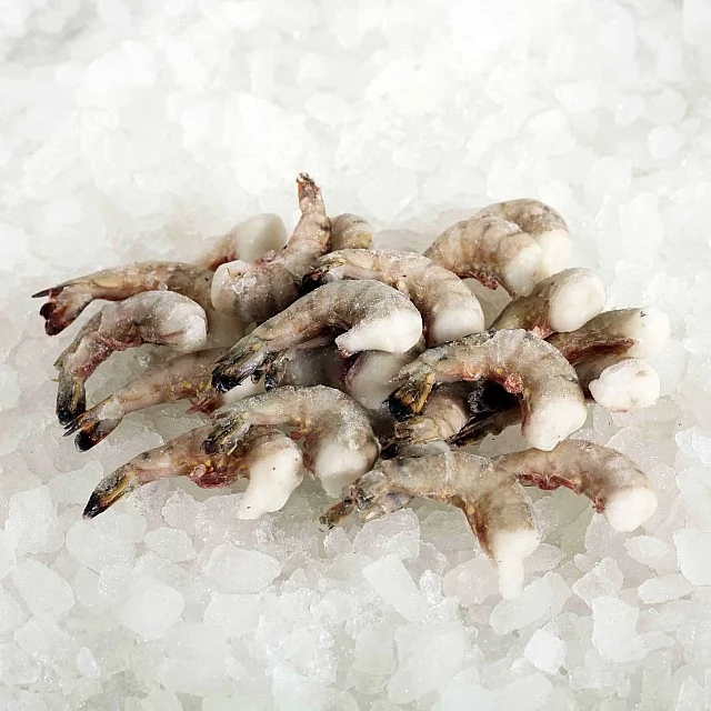 Tīģergarneles b/g jēlas 16/20 Indija (10x1kg) 20%