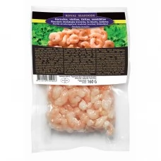 Garneles, ziemeļu,tīr.,vār.250/350Norvēģija(200g)(tīrsv.160g) Royal Seafoods
