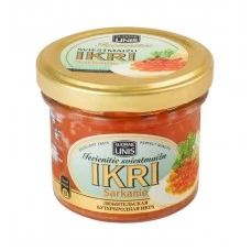 Sviestmaižu ikri sarkanie, 100gr, Latvija