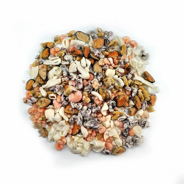 Seafood mix, 1kg, 20% glaze