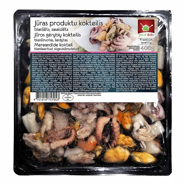 Морской коктейль Gardi Ēdis (400г нетто)