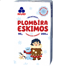 Saldējums Eskimos  sendvičs, vaniļas plombīrs 25x90g/200ml