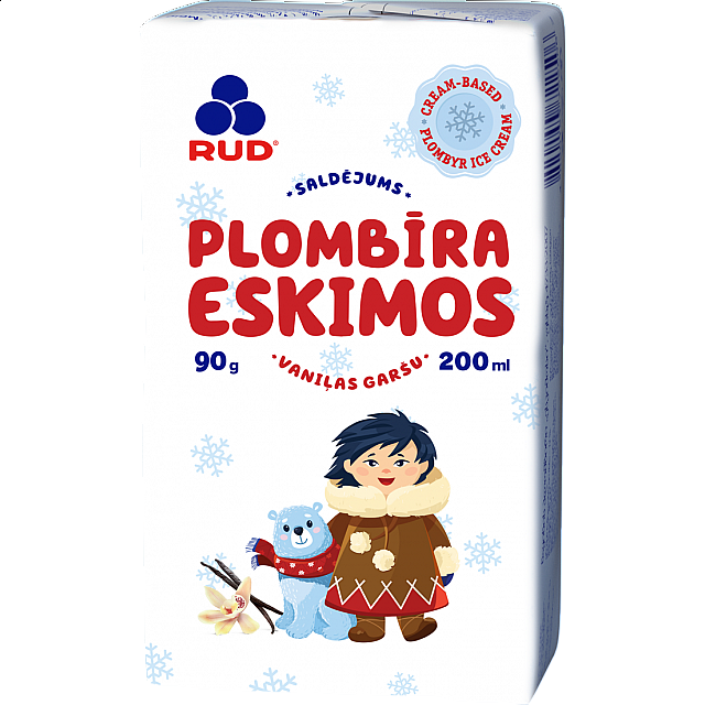 Мороженое "Eskimos" сендвич ванильный пломбир (25x90g/200mlУкраина